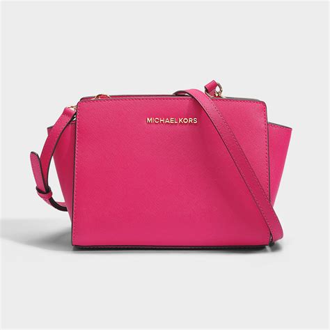 michael kors selma medium messenger ebay|Michael Kors selma saffiano.